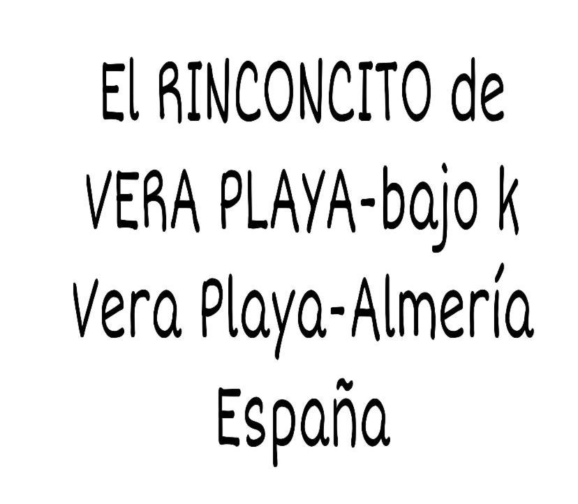 El Rinconcito De Vera Playa - Bajo K Zewnętrze zdjęcie